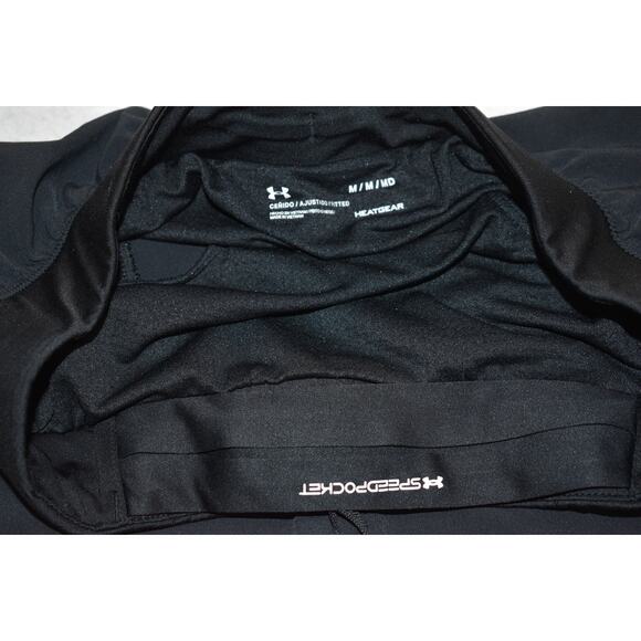 Under Armour Lined Gym Shorts Workout Mens Size Medium Performance Speedpocket - Picture 6 of 8